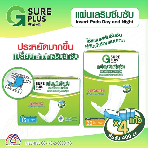 แผ่นเสริมซึมซับ