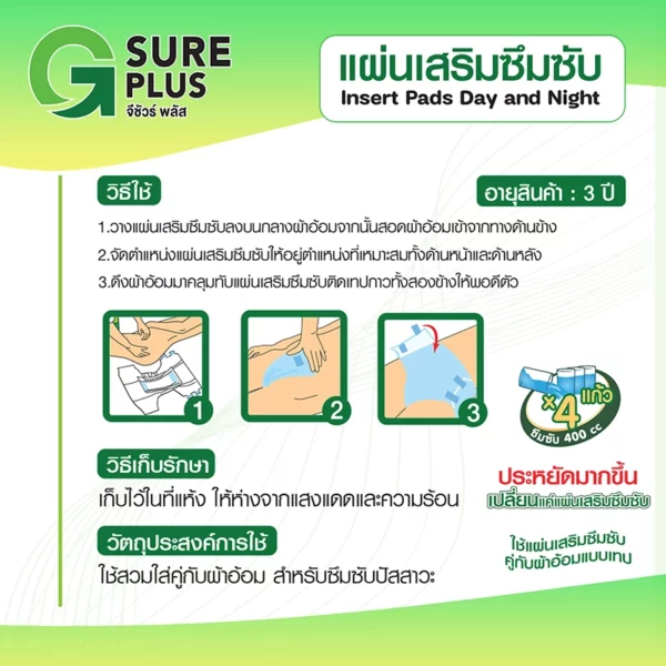 แผ่นเสริมซึมซับ - Image 3
